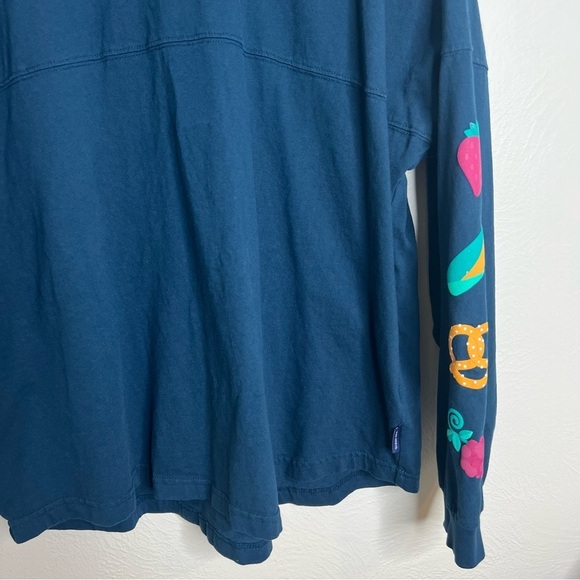Disney Spirit Jersey Blue Epcot Food & Wine Festival 2022 Pullover Top Size XXL - Picture 4 of 10